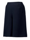 事務服 美形/ラップキュロット[神馬本店/SA195C]無地/ストレッチ/リーズナブル