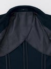 事務服 美形/ジャケット[神馬本店/SA320J]無地/ストレッチ/毛玉防止