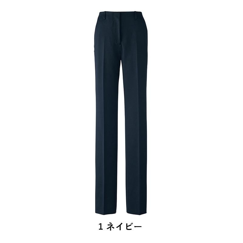事務服 美形/パンツ[神馬本店/SA320P]無地/ストレッチ/毛玉防止