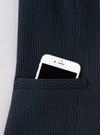 事務服 ベスト[神馬本店/SA340V]ストライプ/ストレッチ