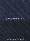 事務服 セミワイドパンツ[カーシー/EAL-648]ストライプ/ストレッチ