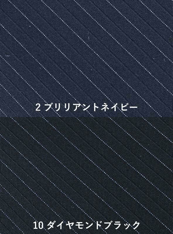 事務服 ベスト[カーシー/EAV-645]ストライプ/ストレッチ