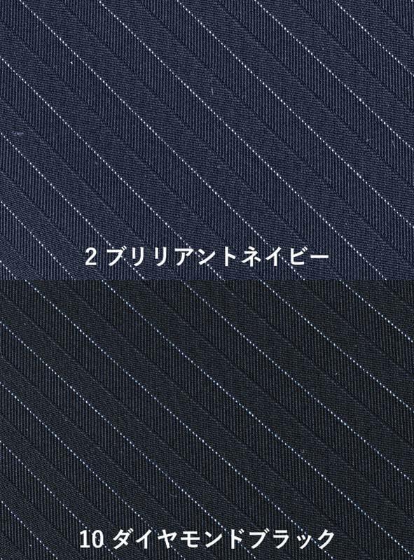 事務服 ベスト[カーシー/EAV-645]ストライプ/ストレッチ