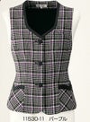 事務服 ベスト[アンジョア/11530]チェック