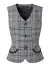 事務服 ベスト[アンジョア/11600]タータンチェック