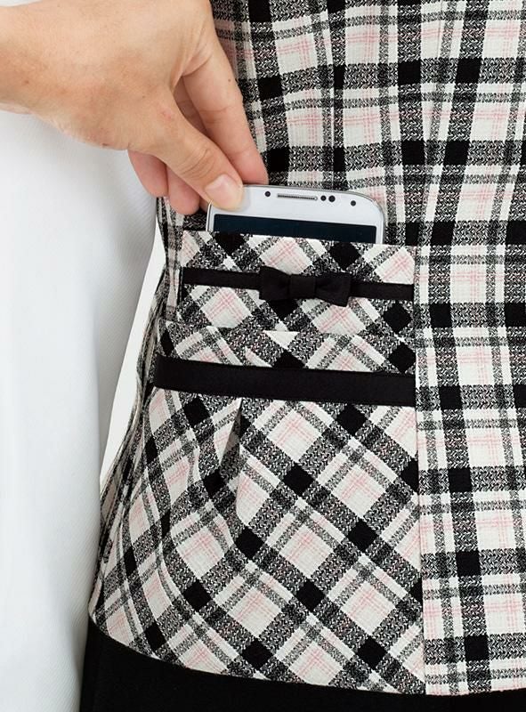 事務服 ベスト[アンジョア/11660]チェック