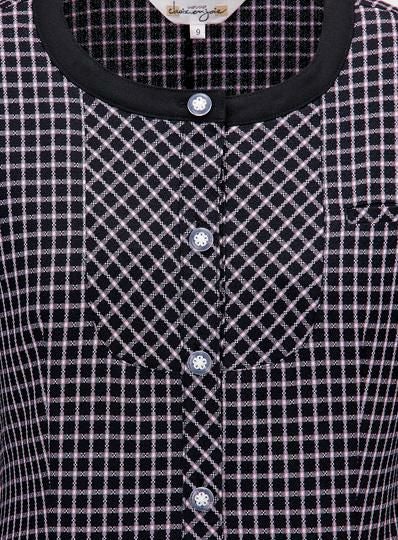 事務服 オーバーブラウス[アンジョア/26250]チェック