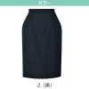事務服 スカート[アンジョア/56150]無地/ストレッチ/春夏用