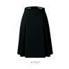 バックアップカイロポケット付きソフトプリーツスカート [フォーク/FS45791] 5-23号