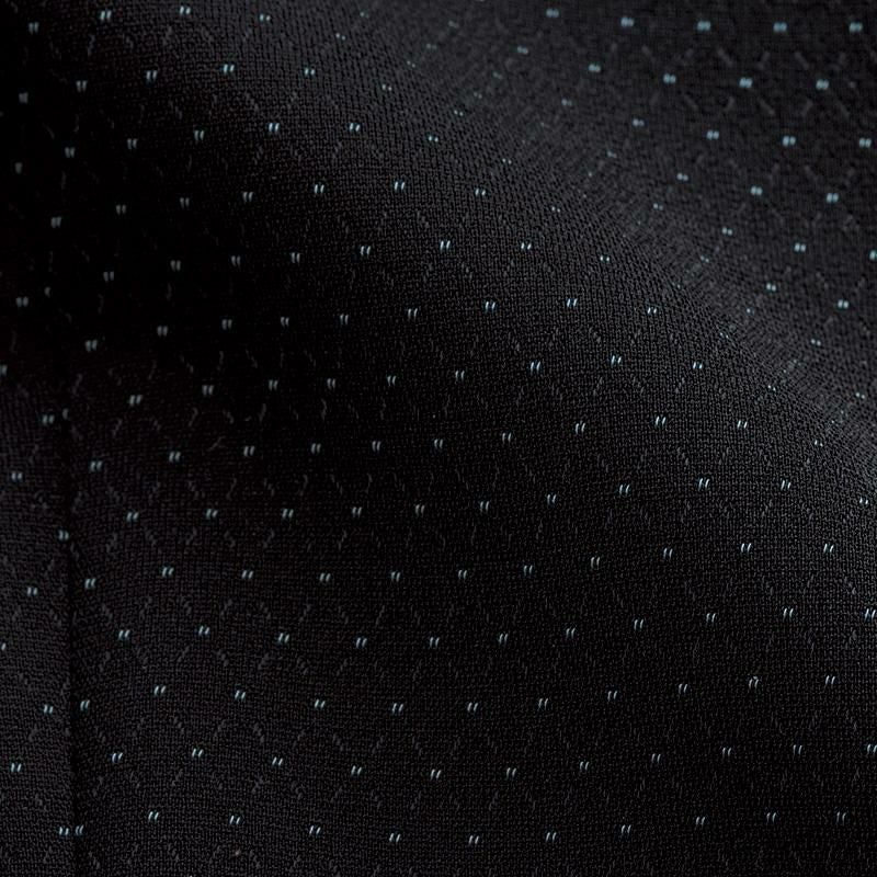 事務服 ベスト[フォーク/FV30609]ドット/ダイヤ/ストレッチ