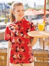 ボタンダウンアロハシャツ（カジーマ） [アイトス/AZ-56110] 綿ポリ/男女兼用