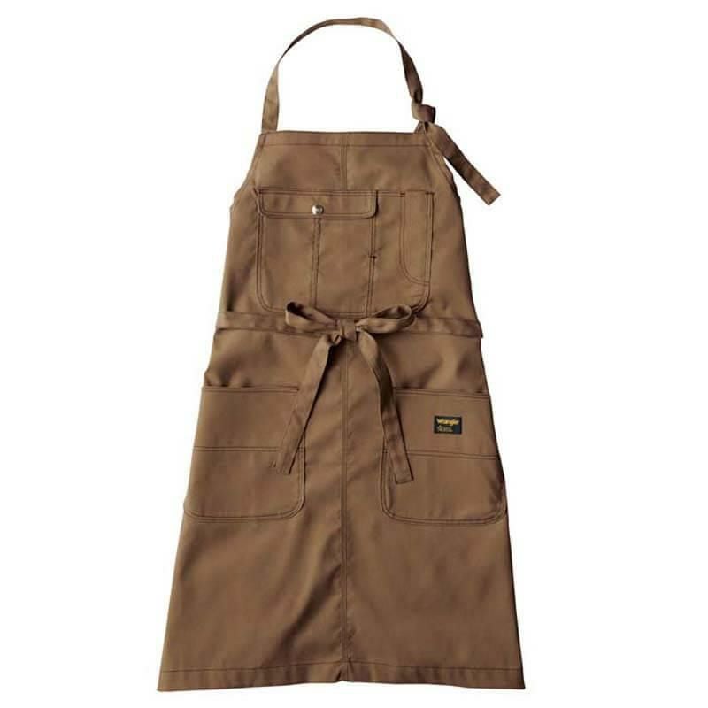 胸当エプロン［アイトス/AZ64280］Wrangler ラングラー｜飲食店制服