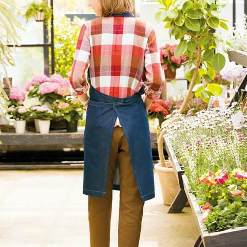 胸当エプロン［アイトス/AZ64380］Wrangler ラングラー｜飲食店制服