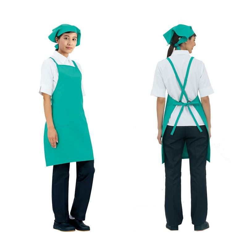 胸当てエプロン（男女兼用・フリー）　住商モンブラン　5-411