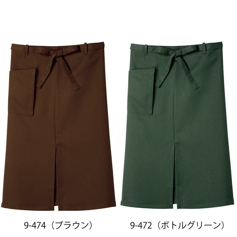 サロンエプロン[住商モンブラン/9-471]ポリ,兼用