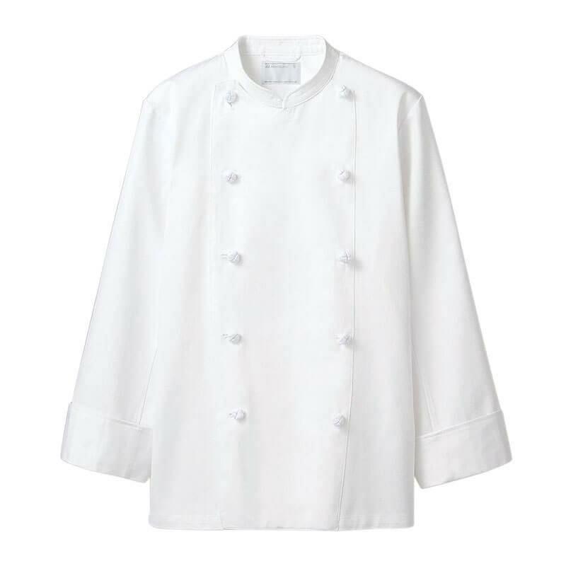 コックコート 綿100％ 住商モンブラン  KS6621-2 白 男女兼用
