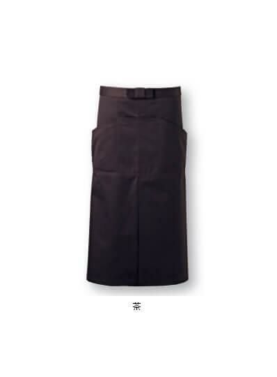 飲食 エプロン [サンペックス/BA1529] スリット入り/ロング/男女兼用