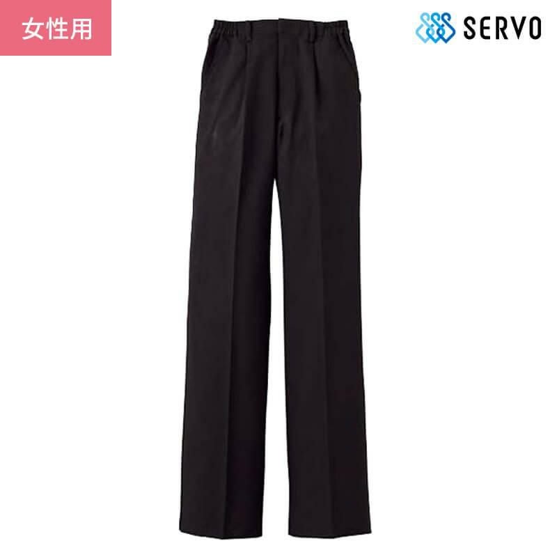 飲食 黒パンツ [サンペックス/BF5436] 脇ゴム入り/男性用 | イワキ