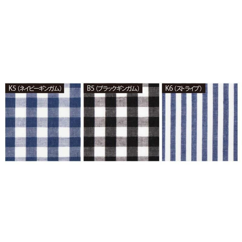 シャツ 長袖 男女兼用 チェック ストライプ サーヴォ SBLU-1917