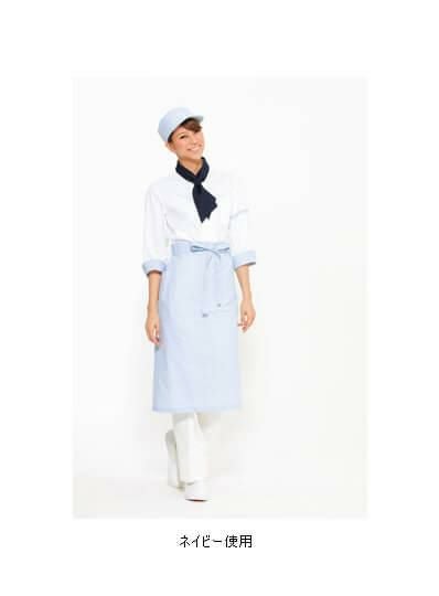 飲食 コックタイ [ボンマックス/FA9178] ワンタッチループ付き/男女兼用