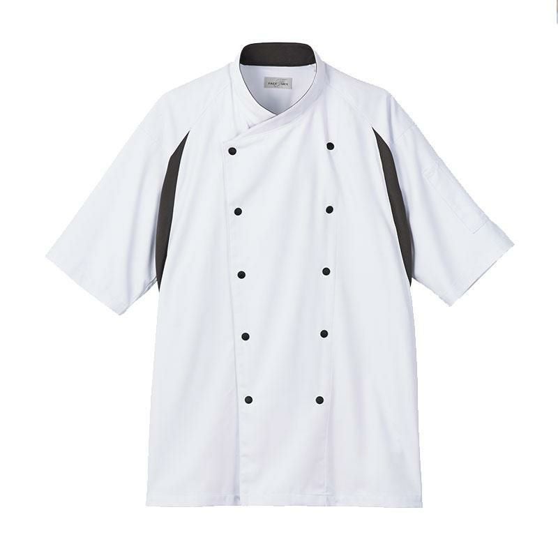 ユニセックスコックコートシャツ[FB4553U/ボンマックス] おしゃれ