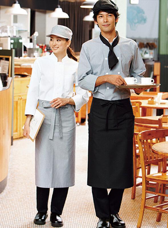 ソムリエエプロン [ボンマックス/FK7129]ポリ｜飲食店制服・コック