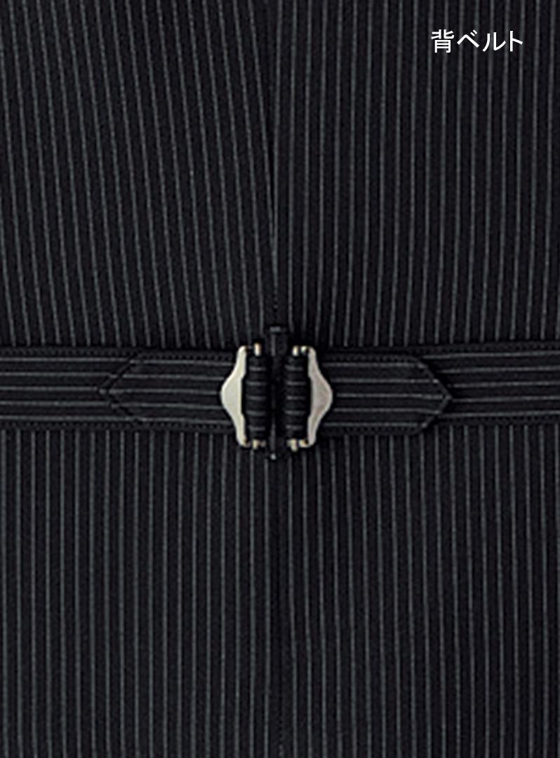 飲食 ベスト [ボンマックス/FV1302L] ストライプ/ストレッチ/撥水/防汚/女性用