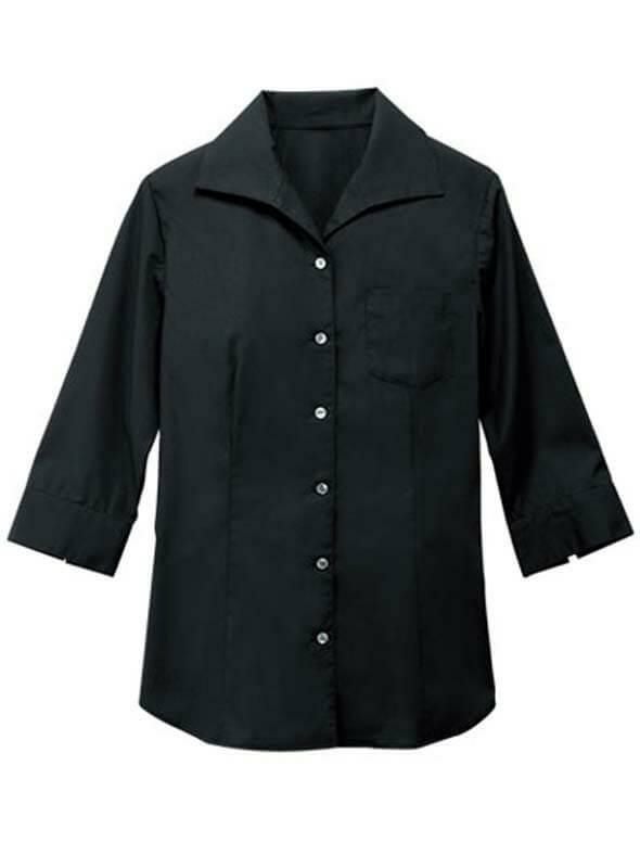 飲食 七分袖シャツ [イスト/BL-309] 女性用