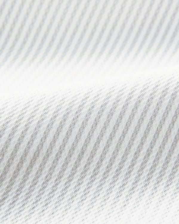 飲食 七分袖衿ブラックシャツ [イスト/BL-457] ストレッチ/吸汗速乾/防透/女性用