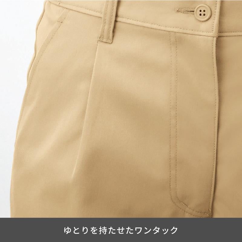 ストレッチワンタックパンツ 介護［CAL059/カーシー]（SS-3L）女性用