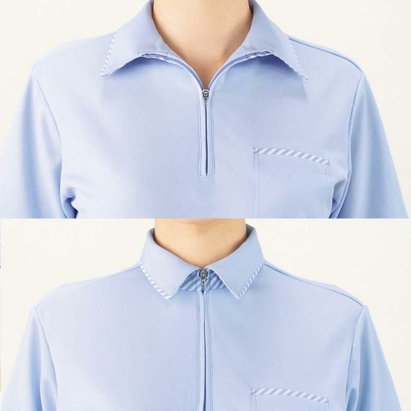 介護 半袖プルオーバー 男女兼用  吸汗速乾（HM2329/カーシー）