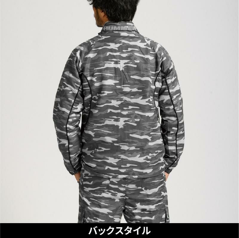 HUMMER 裏フリースジャケット[114025/アタックベース]（M-3L）｜作業服