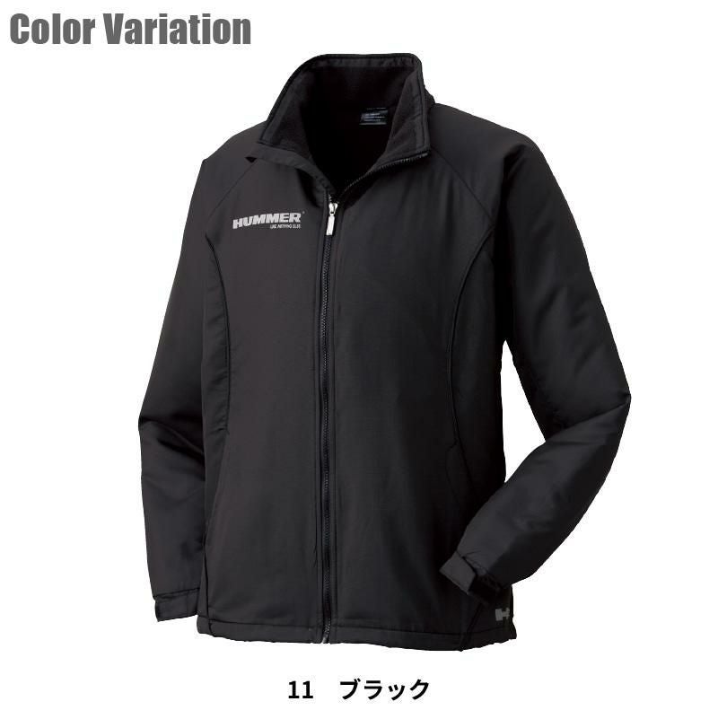 HUMMER 裏フリースジャケット[114025/アタックベース]（M-3L）｜作業服