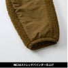 シープボア フリース スタンド ジャケット（裏地付）[キャブ/7495-01]（S-XL）