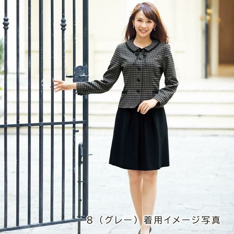 長袖オーバーブラウス [ジョア/ 21005](5-15号)