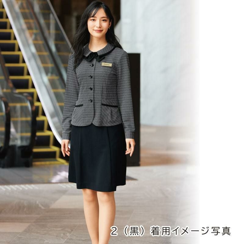 長袖オーバーブラウス[ジョア/26505](17-19号)