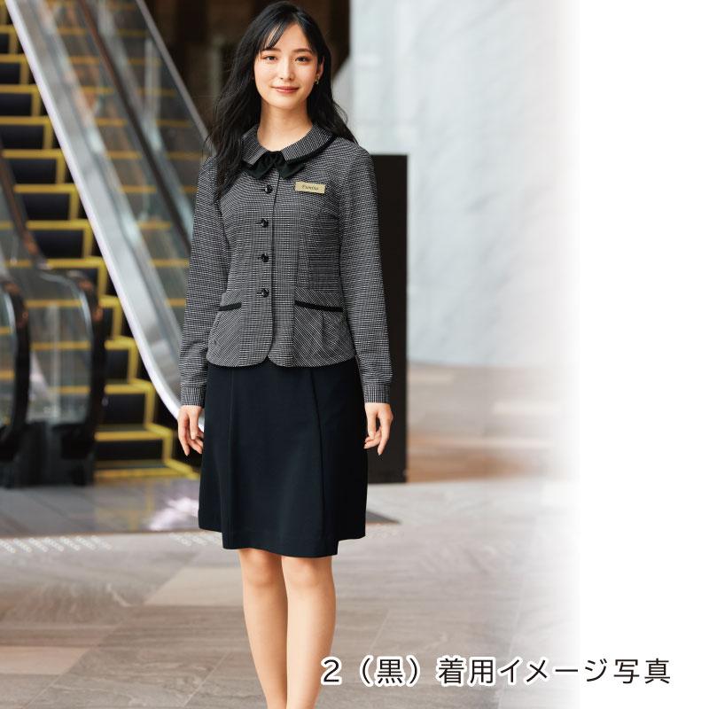長袖オーバーブラウス[ジョア/26505](17-19号)