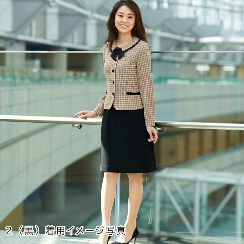 Aラインスカート[ジョア/51873](17-19号)