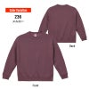 10.0オンス T/C ビッグシルエット クルーネック スウェット（裏起毛）[キャブ/5627-01]（M-XL）