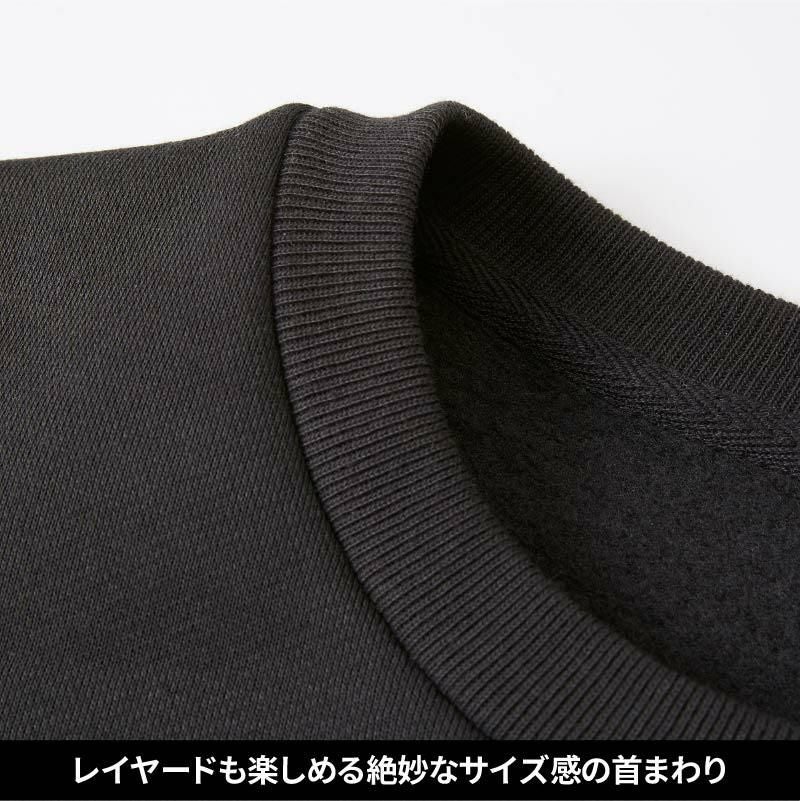 10.0オンス T/C ビッグシルエット クルーネック スウェット（裏起毛）[キャブ/5627-01]（M-XL）