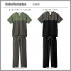 【上下セット】スクラブ＆スクラブパンツ[7040SC+5019SC/フォーク] S-3L