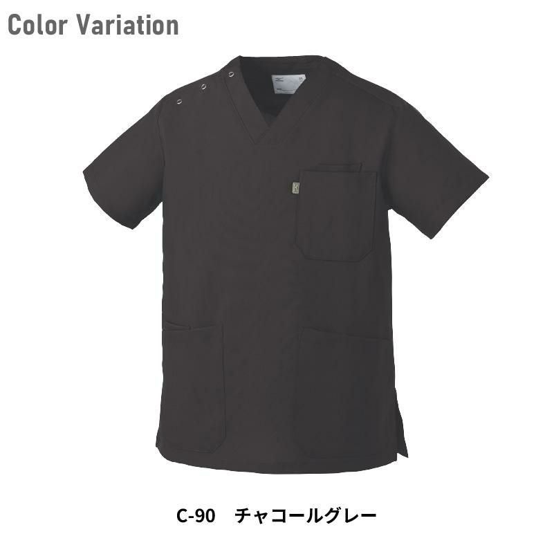 スクラブ 男女兼用 ミズノ[MZ-0021/チトセ]（SS-3L）