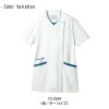 スクラブ 半袖 介護 医療 女性用[73-2244/住商モンブラン]（S-3L）