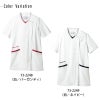 スクラブ 半袖 介護 医療 女性用[73-2244/住商モンブラン]（S-3L）