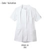 ナースジャケット 半袖 介護 医療 女性用[PP301-10/住商モンブラン]（S-3L）