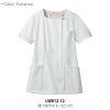 ナースジャケット 半袖 介護 医療 女性用[LW812-12/住商モンブラン]（S-3L）