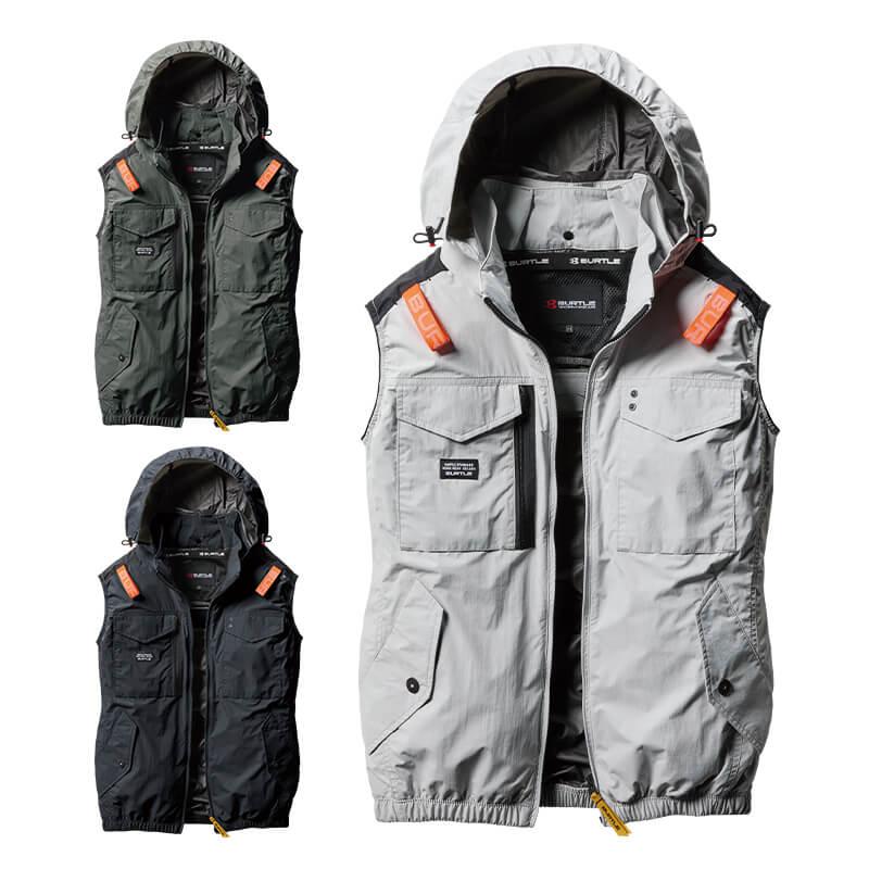 エアークラフト タクティカルベスト(ユニセックス)[バートル/AC1154] (3XL)