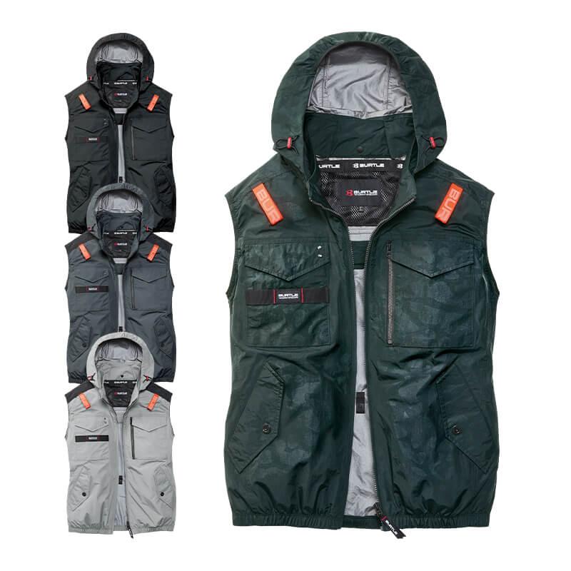 エアークラフト タクティカルベスト(ユニセックス)[バートル/AC1154] (3XL)