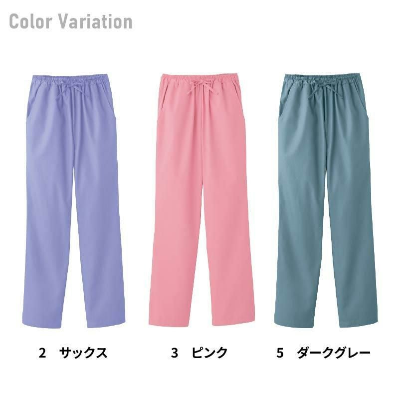 レディスストレートパンツ 女性用[6012SC/フォーク]（SS-4L）