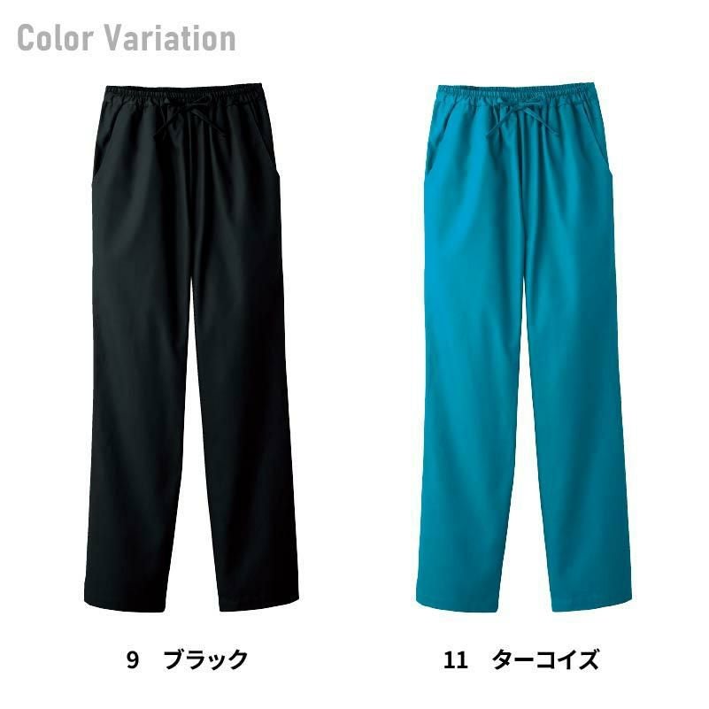 レディスストレートパンツ 女性用[6012SC/フォーク]（SS-4L）